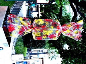 Artpiece representing a sweet