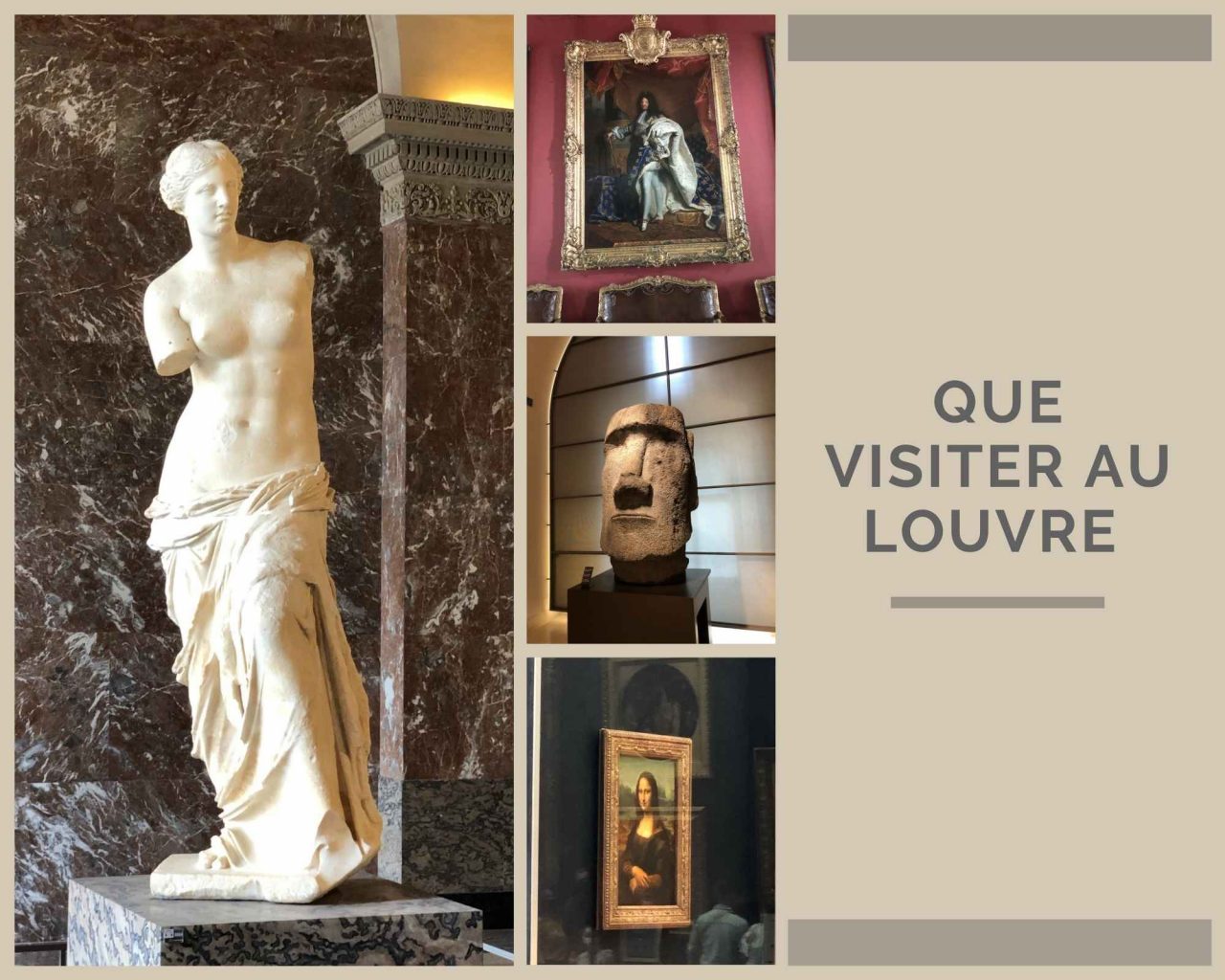 Les œuvres à voir lors d'une visite au Louvre