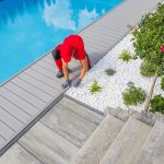You can install a stone floor around your pool.