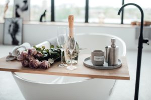 table set with luxury elements
