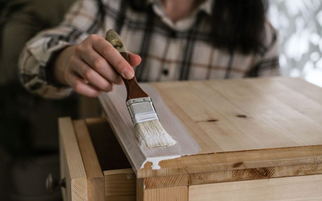 Painting a piece of furniture