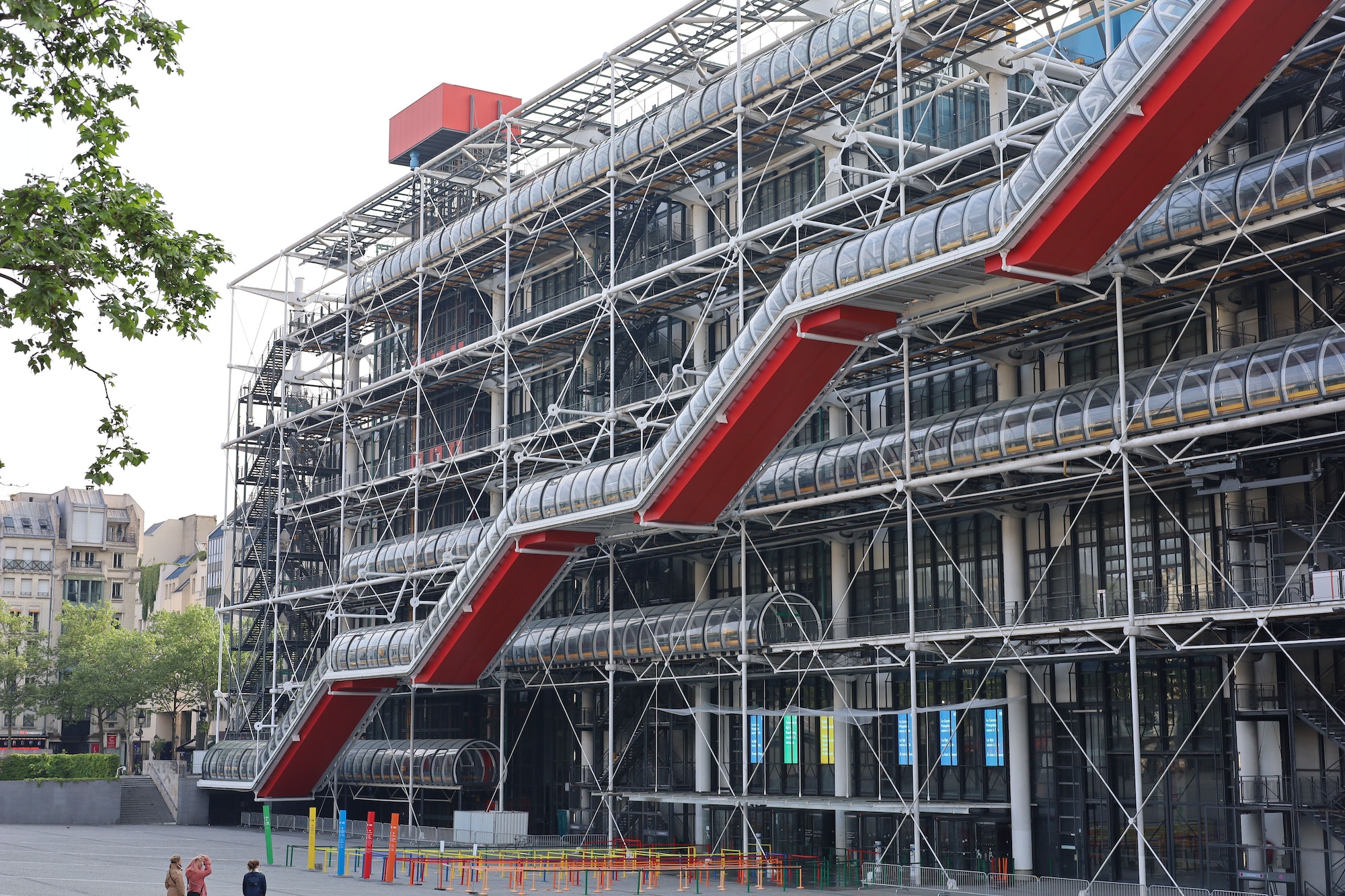 le centre Pompidou à Paris