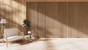 salon en bois