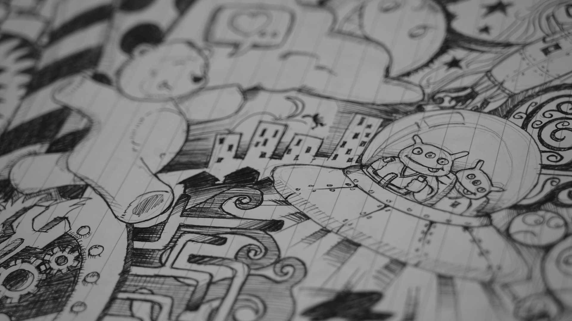 dessin en gris