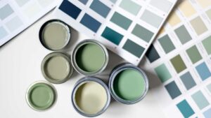 peinture verte