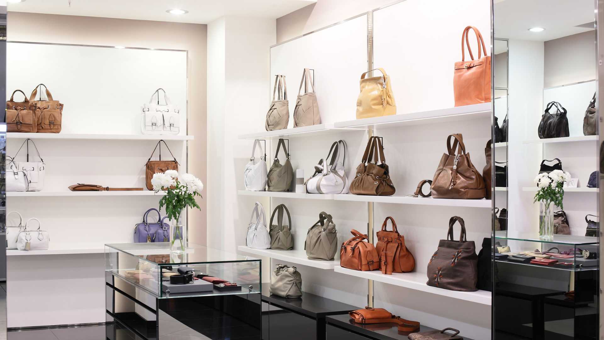 dressing de sac à main de luxe